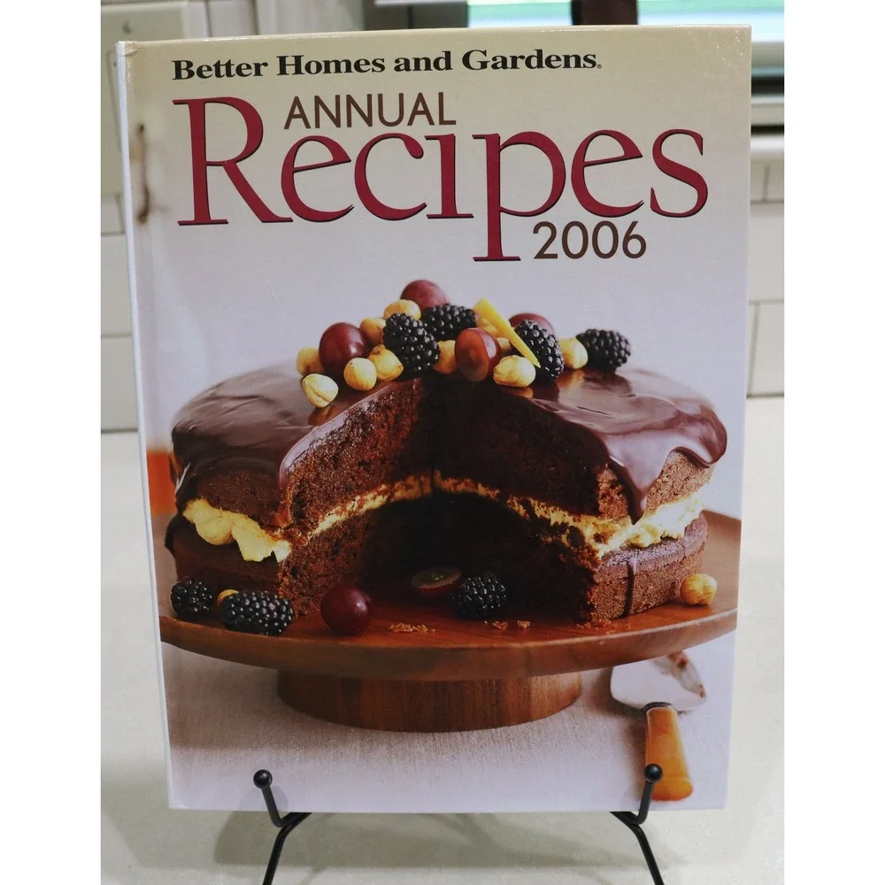 Better Homes and Gardens Annual Recipes 2006 Hardcover Cookbook 400+ Recipes